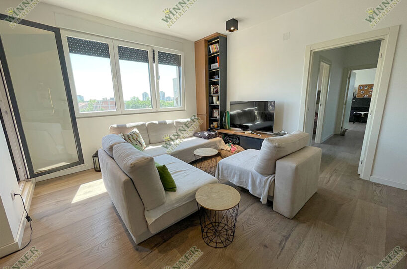 Luksuzan trosoban stan 85m² u Zemunu, sava kovacevic, novogradnja, uknjizen, agencija winner nekretnine, terasa, parking, useljiv