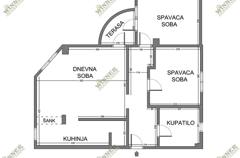 Prodaje se trosoban stan u kući – Zemun, Sava Kovačevića, Mozerova, agencija, winner nekretnine, ponuda
