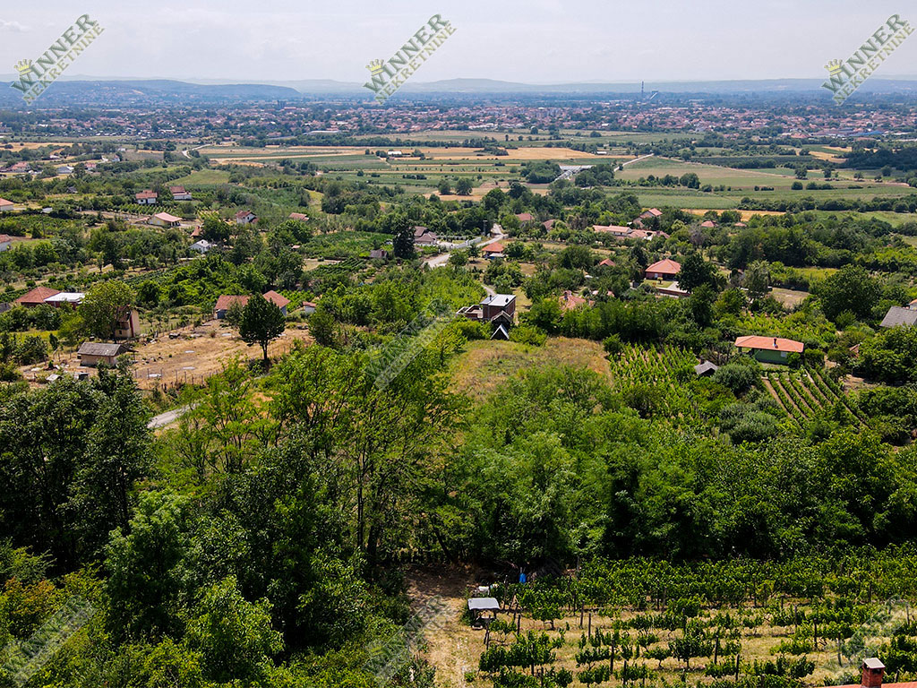 Prodaja Plac Svilajnac Bacica, 30ari, na brdu sa fatasticnim pogledom, ruza vetrova, ociscen plac, put do placa, agencija winner nekretnine, uknjizeno,