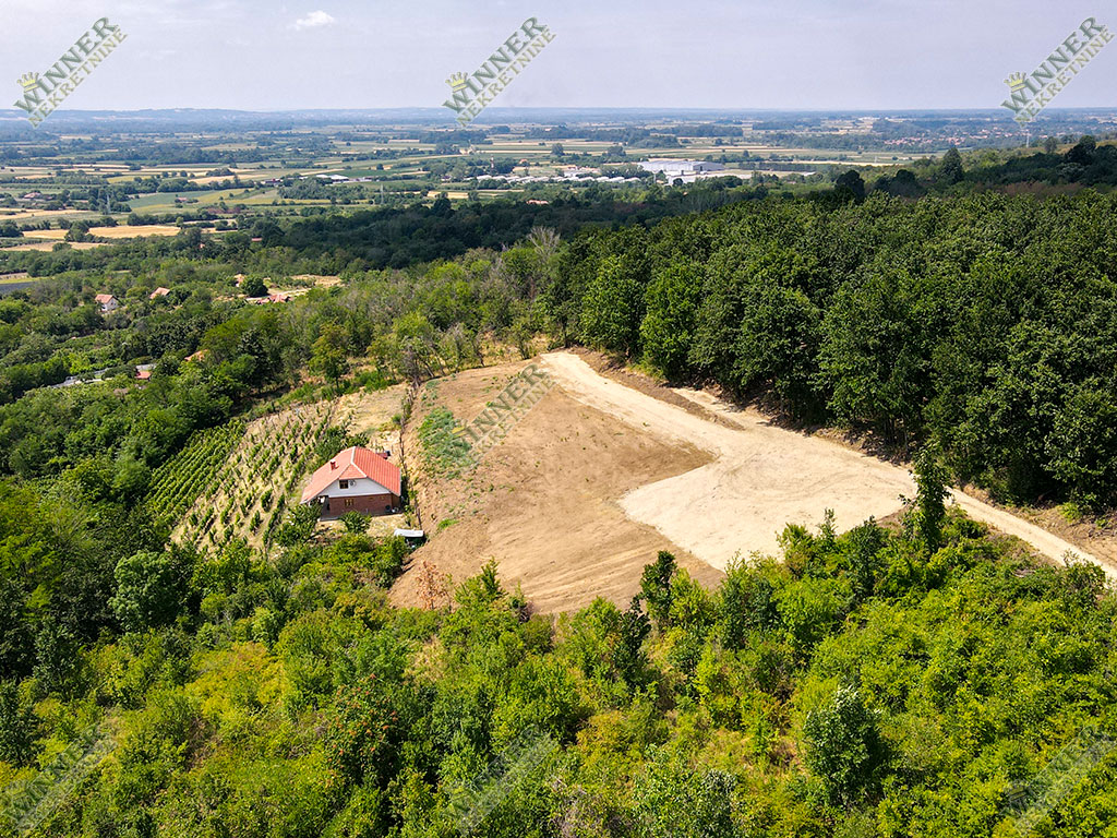 Prodaja Plac Svilajnac Bacica, 30ari, na brdu sa fatasticnim pogledom, ruza vetrova, ociscen plac, put do placa, agencija winner nekretnine, uknjizeno,
