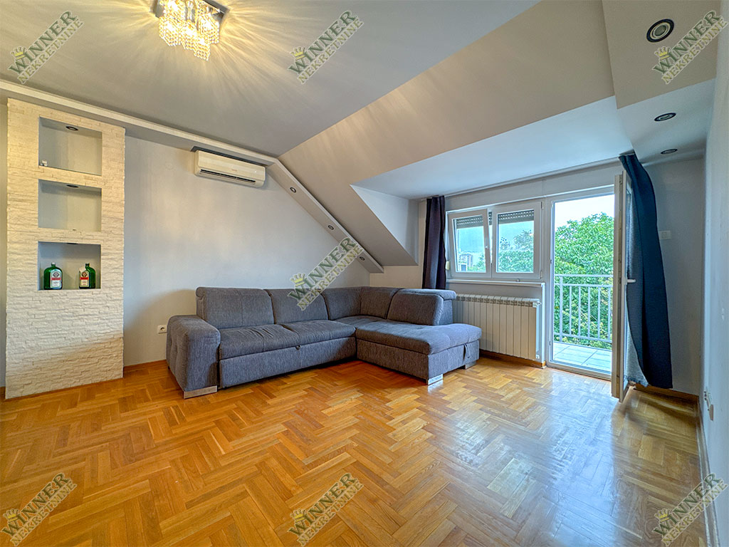 Izdavanje Stan Zeleznicka duplex, Zemun, naselje Save Kovacevic, novogradnja, agencija winner nekretnine,