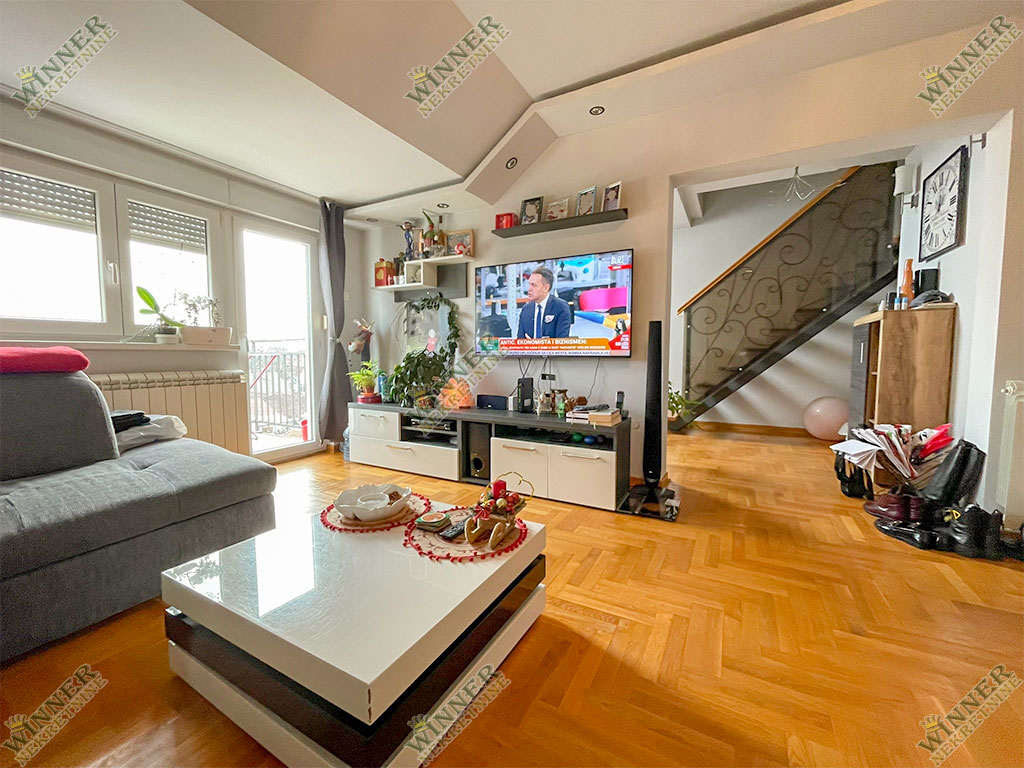 Prodaja Stan Zeleznicka duplex, Zemun, naselje Save Kovacevic, novogradnja, agencija winner nekretnine,