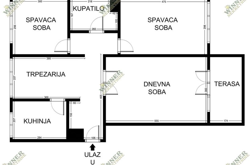 Prodaja Stan Zemun Backa Meandri, Sava Kovacevic, uknjiyeno, trosoban, renoviran, agencija winner nekretnine, centraln