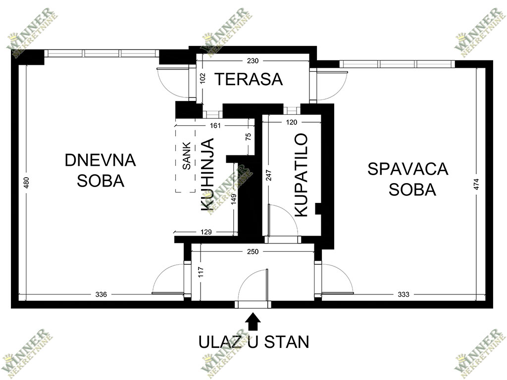 Prodaja Stan renoviran Zemun, naselje Kalvarija, useljivo, uknjizeno, agencija, winner nekretnine, namesten, kvalitetna gradnja, lux
