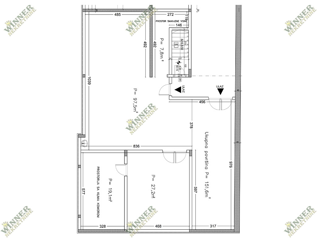 Prodaja Magacinski prostor 151m² Zemun uknjizen, podrum, agencija, winner nekretnine, magacin, poslovni prostor, novogradnja, poslovno