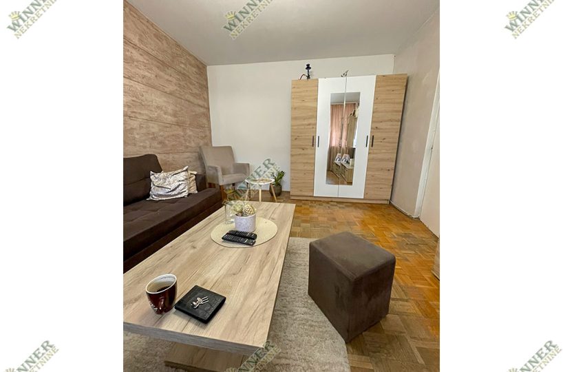 Dnevna soba iz drugogo ugla Prodaja stana Zemun – Sava Kovačević, Terasa, renoviran, winner nekretnine, agencija, CG, uknjižen